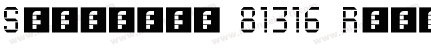 Stardate 81316 Regular字体转换